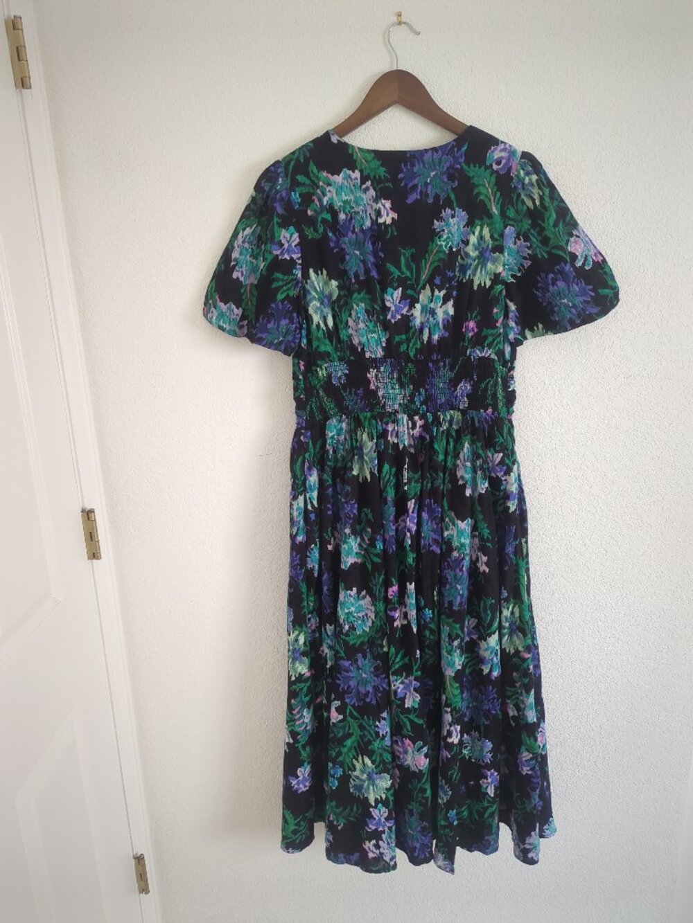 NWT Anthropologie Katerina Maxi Button Front Floral Dress Medium - Picture 5 of 16